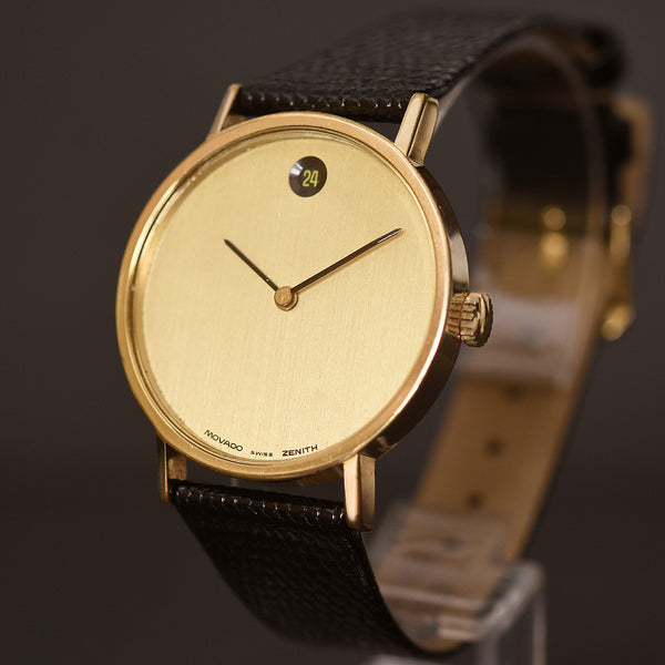 70s MOVADO Museum Date Iconic Swiss Gents Vintage Watch – empressissi