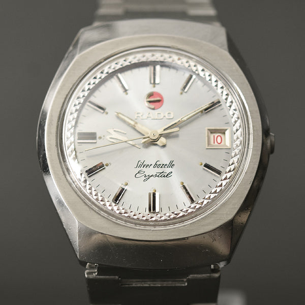 70s RADO Silver Gazelle Automatic Swiss Gents Date Watch – empressissi