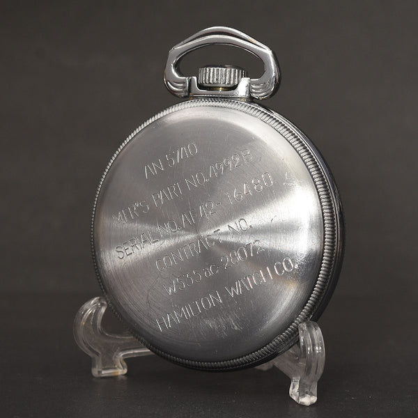 1941 HAMILTON US Military GCT 24h WW2 Pocket Watch – empressissi