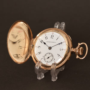 1906 LONGINES Ladies Savonette Swiss Pocket Watch
