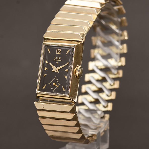 50s ELGIN DeLuxe USA Gents Dress Watch Model 5527 – empressissi
