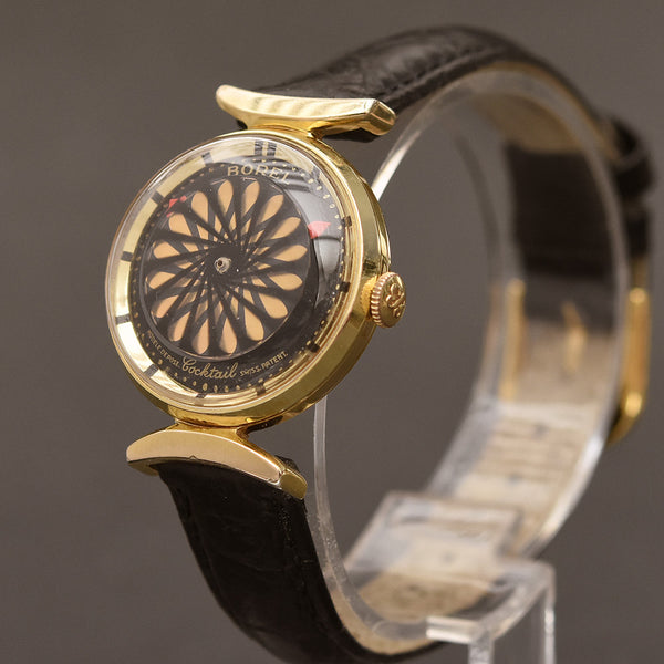 60s ERNEST BOREL Cocktail® Black Ladies Vintage Watch – empressissi