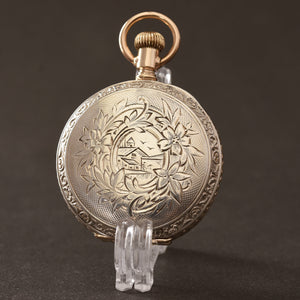 1901 BALL Watch Co. 'Queen' 0s Hunter Silver Pocket Watch