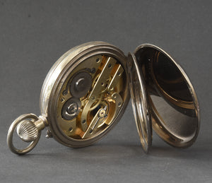 1900s CROSS Swiss Goliath Pocket Watch