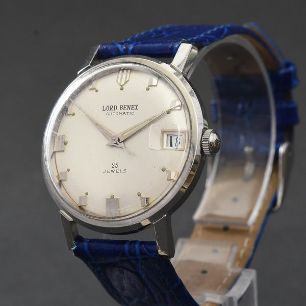60s LORD BENEX Automatic Date Classic Gents Swiss Watch – empressissi