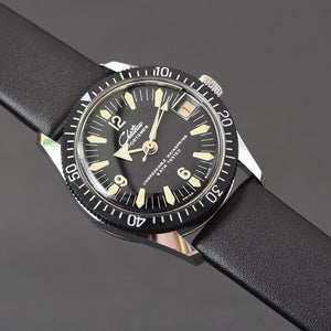 70s CHATEAU Sportsmen Date Vintage Diver Style Watch