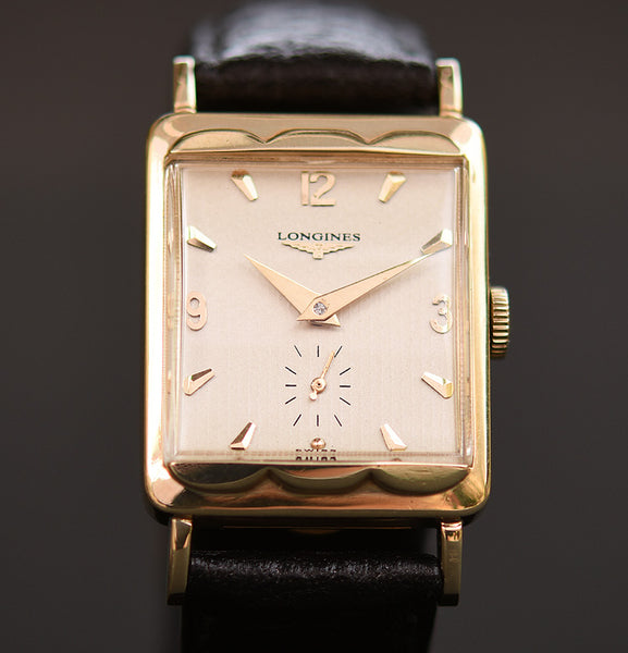 1953 LONGINES Pres. Jefferson Gents 14K Solid Yellow Gold