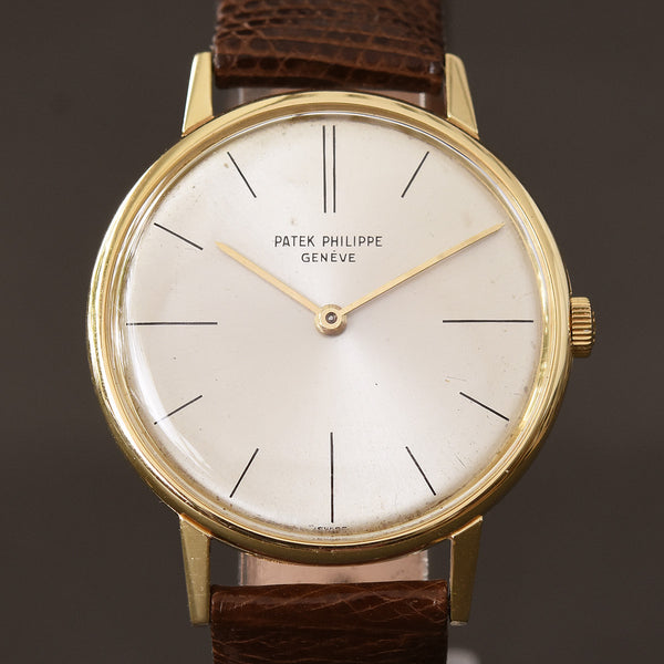 1962 PATEK PHILIPPE 2592 Vintage Gents 18K Gold Evening Watch