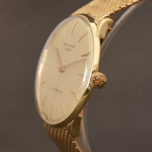 1957 PATEK PHILIPPE Ref. 2573 18K Evening Watch w/Orig. Bracelet
