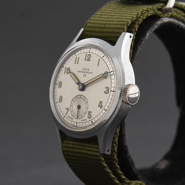 50s ORIS Waterproof 15 Classic Gents Swiss Watch empressissi