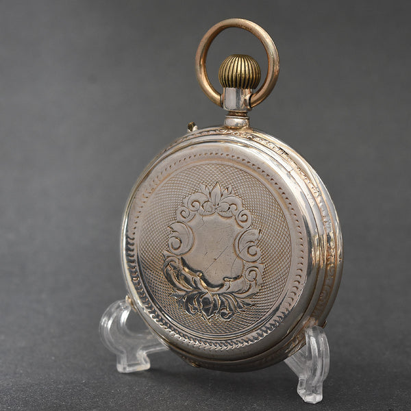1890s TIFFANY & Co Swiss Antique Silver Pocket Watch – empressissi