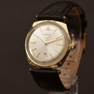 1964 LONGINES Hidden Lugs Hexagon Gents Swiss Dress Watch