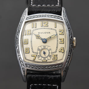 1928 BULOVA 'Pemberton' Swiss Gents Art Deco Watch
