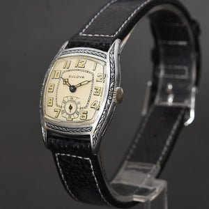 1928 BULOVA 'Pemberton' Swiss Gents Art Deco Watch
