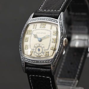 1928 BULOVA 'Pemberton' Swiss Gents Art Deco Watch