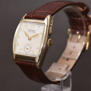 1950 GRUEN Veri-Thin Swiss Gents Dress Watch 423-664