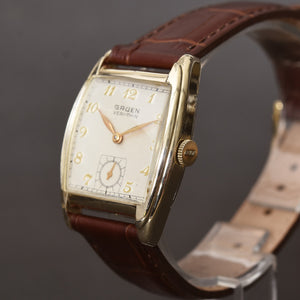 1950 GRUEN Veri-Thin Swiss Gents Dress Watch 423-664
