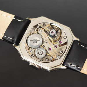 20s GRUEN Guild Gents Art Deco Octagon Watch 885-7
