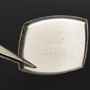 1928 GRUEN Guild Gents Cushion Art Deco Watch 885-46