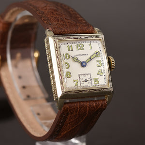 1925 LONGINES Gents Art Deco Swiss Watch