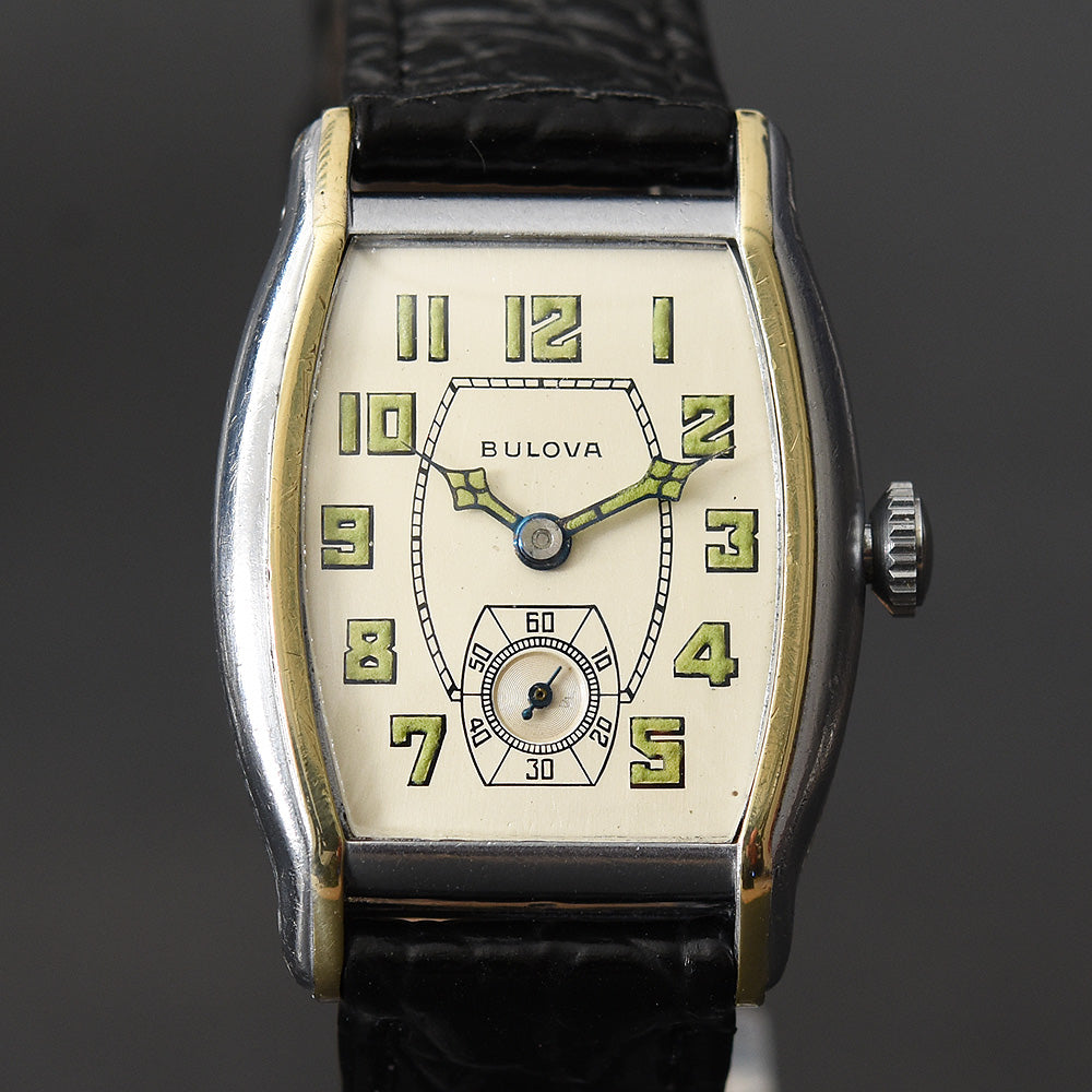 1929 BULOVA 'Albert' Gents Art Deco Watch