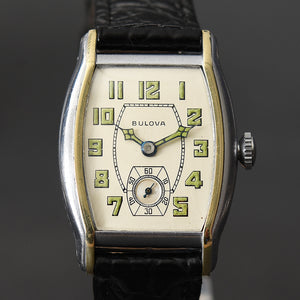 1929 BULOVA 'Albert' Gents Art Deco Watch
