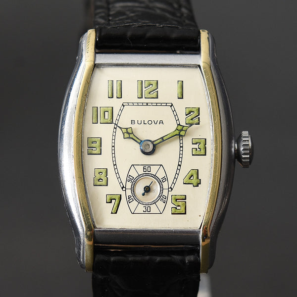 1929 BULOVA 'Albert' Gents Art Deco Watch