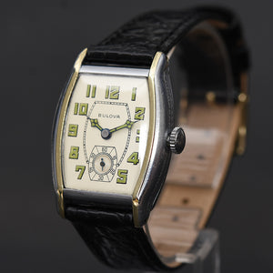 1929 BULOVA 'Albert' Gents Art Deco Watch