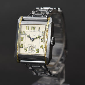 1929 BULOVA 'Stanford' Swiss Gents Art Deco Watch