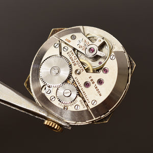 40s BENRUS Gents Dress Art Deco Swiss Watch