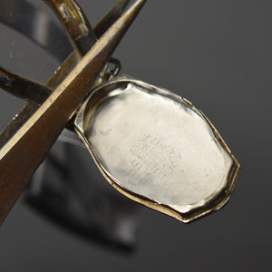 20s WARWICK Ladies Art Deco 18K Gold Sapphire/Diamonds Watch