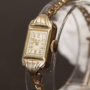 1936 GRUEN Ladies Art Deco Dress Watch