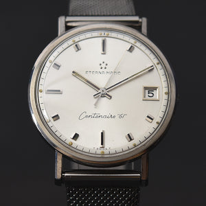 60s ETERNA Eternamatic 'Centenaire 61' Date Swiss Vintage Watch