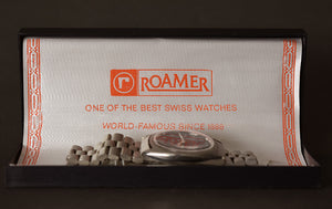 70s NOS ROAMER Anfibio Matic Gents Date Swiss Watch + Box