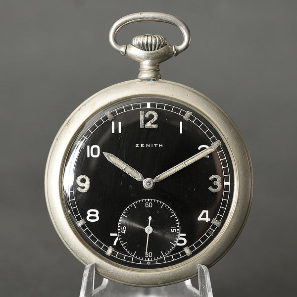 1944 ZENITH WW2 Wehrmacht Pocket Watch