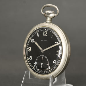 1944 ZENITH WW2 Wehrmacht Pocket Watch