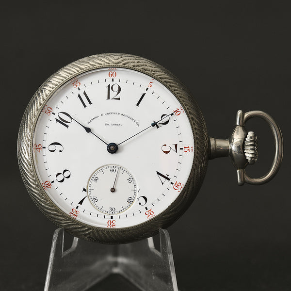 1915 AGASSIZ RR Hi Grade Swiss Pocket Watch