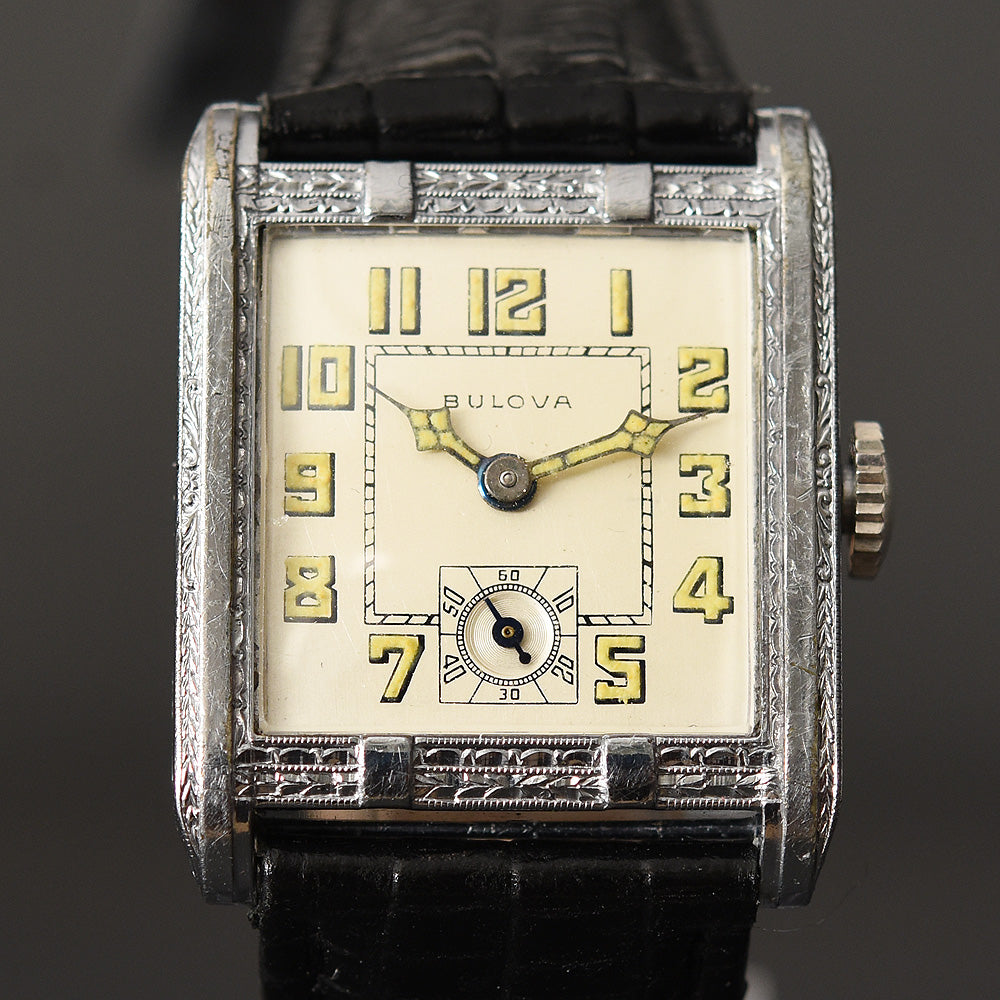 1928 BULOVA 'Fleetwood' Gents Art Deco Watch