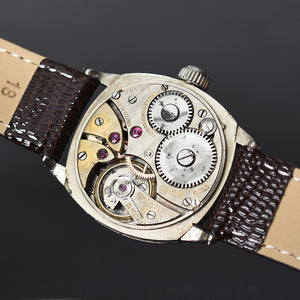 20s GRUEN Guild Gents Cushion Art Deco 705-1 Watch