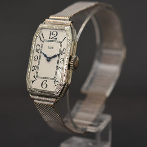 1926 ELGIN USA Ladies 14K Solid Gold Art Deco Watch