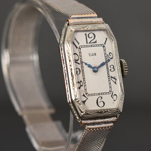 1926 ELGIN USA Ladies 14K Solid Gold Art Deco Watch