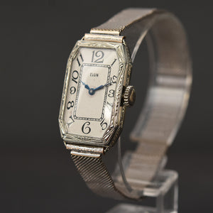 1926 ELGIN USA Ladies 14K Solid Gold Art Deco Watch