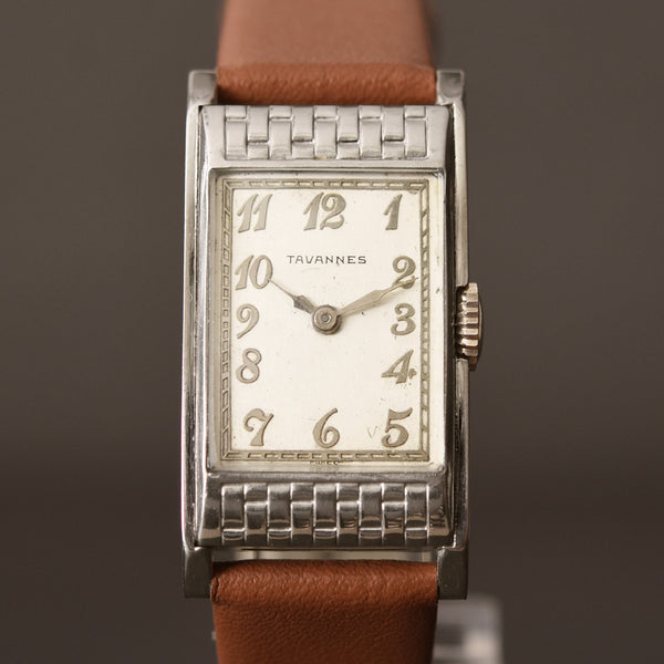 30s TAVANNES Evening Art Deco Swiss Watch