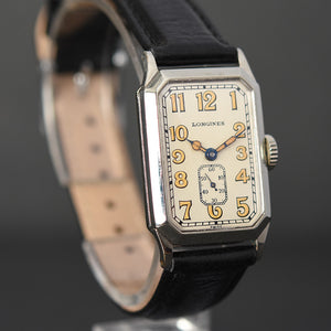 1928 LONGINES Gents Art Deco Octagon Swiss Watch