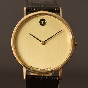 70s MOVADO Museum Date Iconic Swiss Gents Vintage Watch