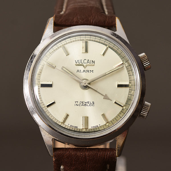 60s VULCAIN ALARM Gents Swiss Vintage Watch