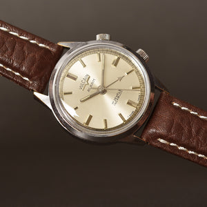 60s VULCAIN ALARM Gents Swiss Vintage Watch