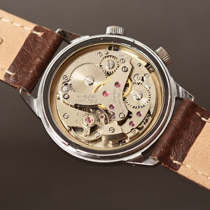 60s VULCAIN ALARM Gents Swiss Vintage Watch