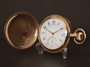 1910 AGASSIZ RR Hi Grade Swiss Pocket Watch