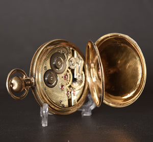 1910 AGASSIZ RR Hi Grade Swiss Pocket Watch